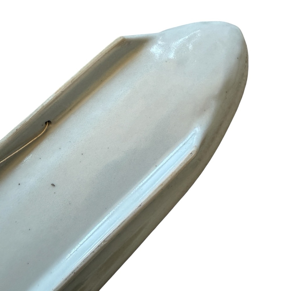 RARE HIGHLAND STONEWARE POTTERY SCOTLAND SALMON FISH PLATE DISH PLATTER 26" LONG - Picture 11 of 12